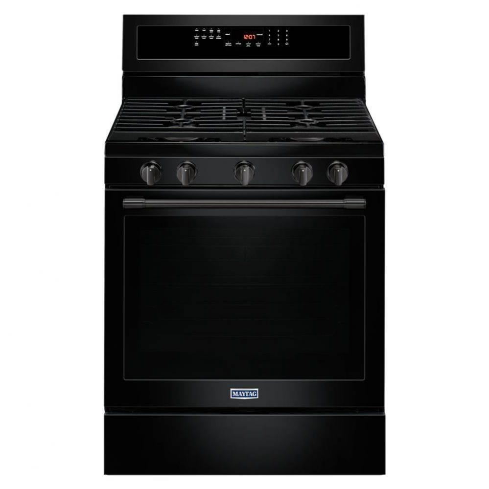 30-Inch Wide Gas Range With True Convection And Power Preheat - 5.8 Cu. Ft.