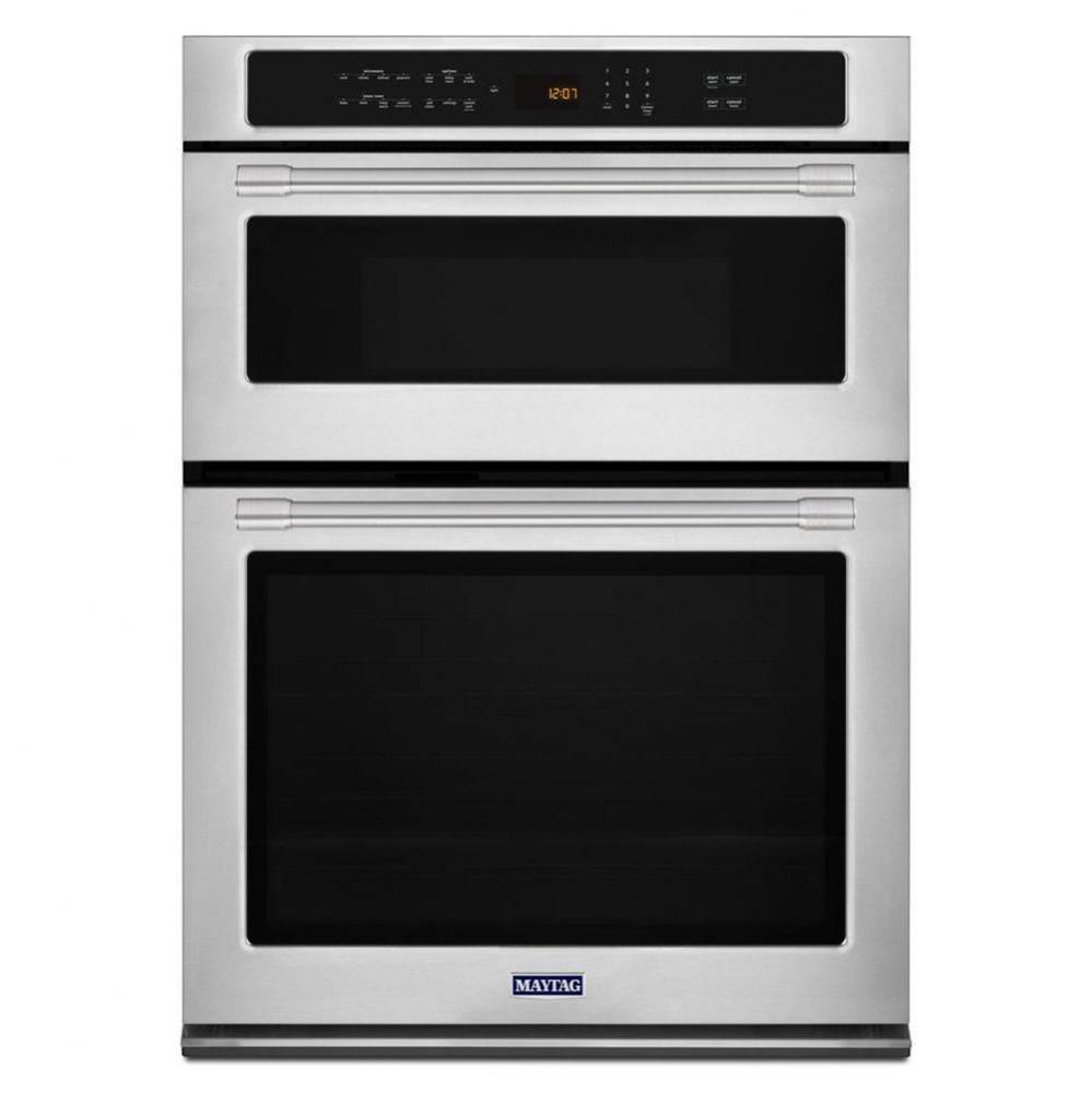 30-INCH WIDE COMBINATION WALL OVEN WITH TRUE CONVECTION - 6.4 CU. FT.