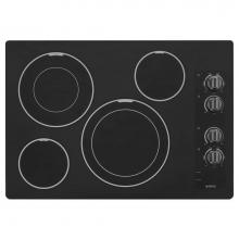 Maytag MEC9530BB - 30-inch Wide Electric Cooktop with Two Dual-Choice? Elements