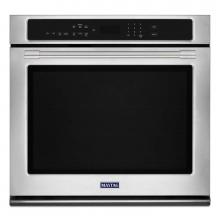 Maytag MEW9527FZ - 27-Inch Wide Single Wall Oven With True Convection - 4.3 Cu. Ft.