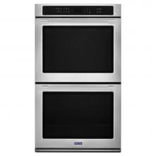 Maytag MEW9627FZ - 27-Inch Wide Double Wall Oven With True Convection - 8.6 Cu. Ft.