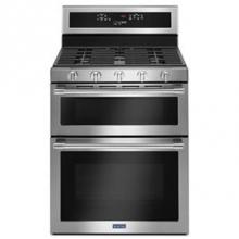 Maytag MGT8800FZ - 30-Inch Wide Double Oven Gas Range With True Convection - 6.0 Cu. Ft.
