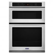 Maytag MMW9730FZ - 30-INCH WIDE COMBINATION WALL OVEN WITH TRUE CONVECTION - 6.4 CU. FT.