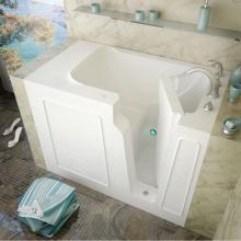 Meditub 2952RWS - MediTub Walk-In 29 x 52 Right Drain White Soaking Walk-In Bathtub