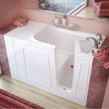 Meditub 3053RWS - MediTub Walk-In 30 x 53 Right Drain White Soaking Walk-In Bathtub