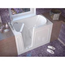 Meditub 3054LWA - MediTub Walk-In 30 x 54 Left Drain White Air Jetted Walk-In Bathtub