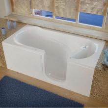 Meditub 3060SIRWS - MediTub Step-In 30 x 60 Right Drain White Soaking Step-In Bathtub