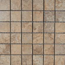 Merola Tile TIMPE0202BGMO - Imperial Beige/White 2x2 Mosaic 13In