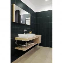 Merola Tile TLINE1016NE - Lineal 10x16 Black/Negro