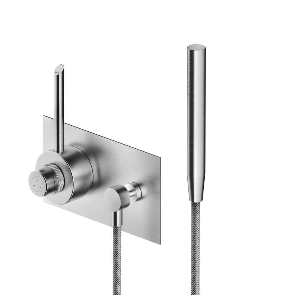 Built in Thermostatic Shower with hand shower - Matte