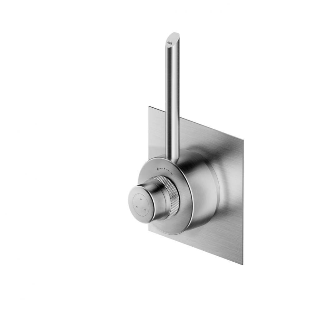 Built in Thermostatic Shower Mixer - Matte TRIM ONLY (NO SHOWER HEAD)
