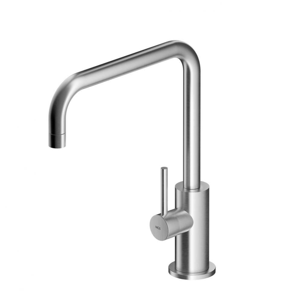 Single lever mixer SQ roating spout - no waste - Matte