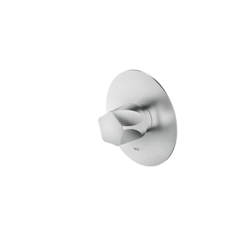 Single knob built-in thermostatic shower mixer - Matte