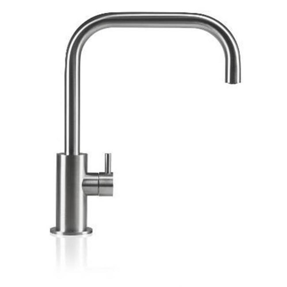 Single lever mixer - Matte, Knurled Handle