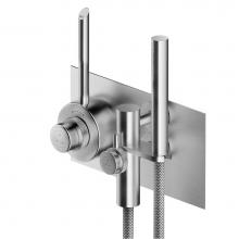 MGS CB432-M - Built in Thermostatic Shower with hand shower and diverter - Matte TRIM ONLY (NO SHOWER HEAD)