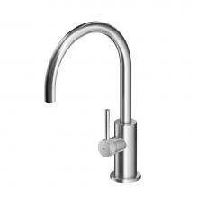 MGS ER264-P - Single lever mixer - Rotating Spout - no waste - Polished Knurled handle