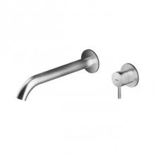 MGS MB291-M - 2 hole wall mounted mixer - no waste - Matte