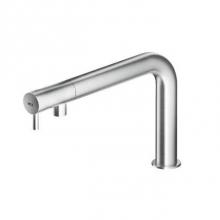 MGS NERS-M K - Single lever mixer with swivel outlet - Matte - Kunrled handle