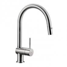 MGS VEDN-M - Pull Out Kitchen Faucet w/ Dual Spray SS toggle button - Matte