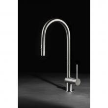 MGS VESD-M - Pull Out Kitchen Faucet W/ Dual Spray SS Toggle Button - Matte
