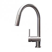 MGS VE-M - Single lever mixer with pull-out spout - Matte