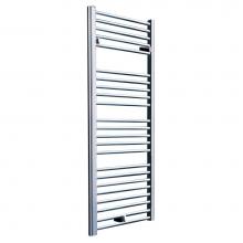 Myson COS125CH - COS 125 Chrome Straight Bars Hydronic 51''H x 20''W  Valves not incl. '&a