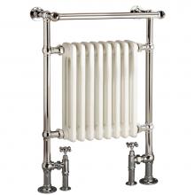 Myson VR/1CH - VR1 Chrome with White Radiator Insert Hydronic 38''X x 27''W Valves not incl.