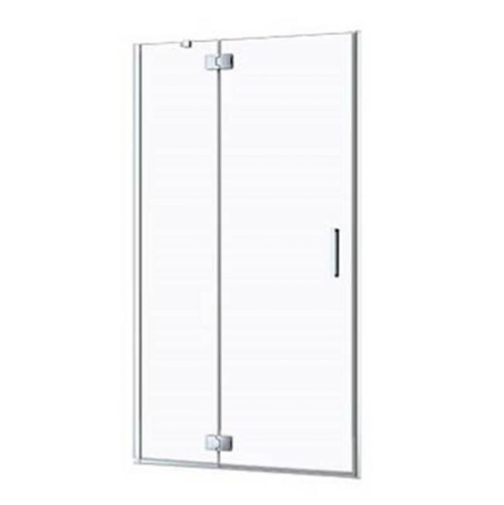 AZELIA 36 Pivoting Shower Door, Chrome/Clear