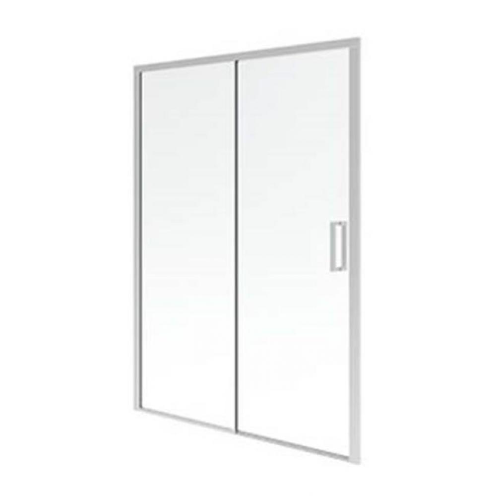 SELLA 60 6mm sliding shower door, Chrome/Clear