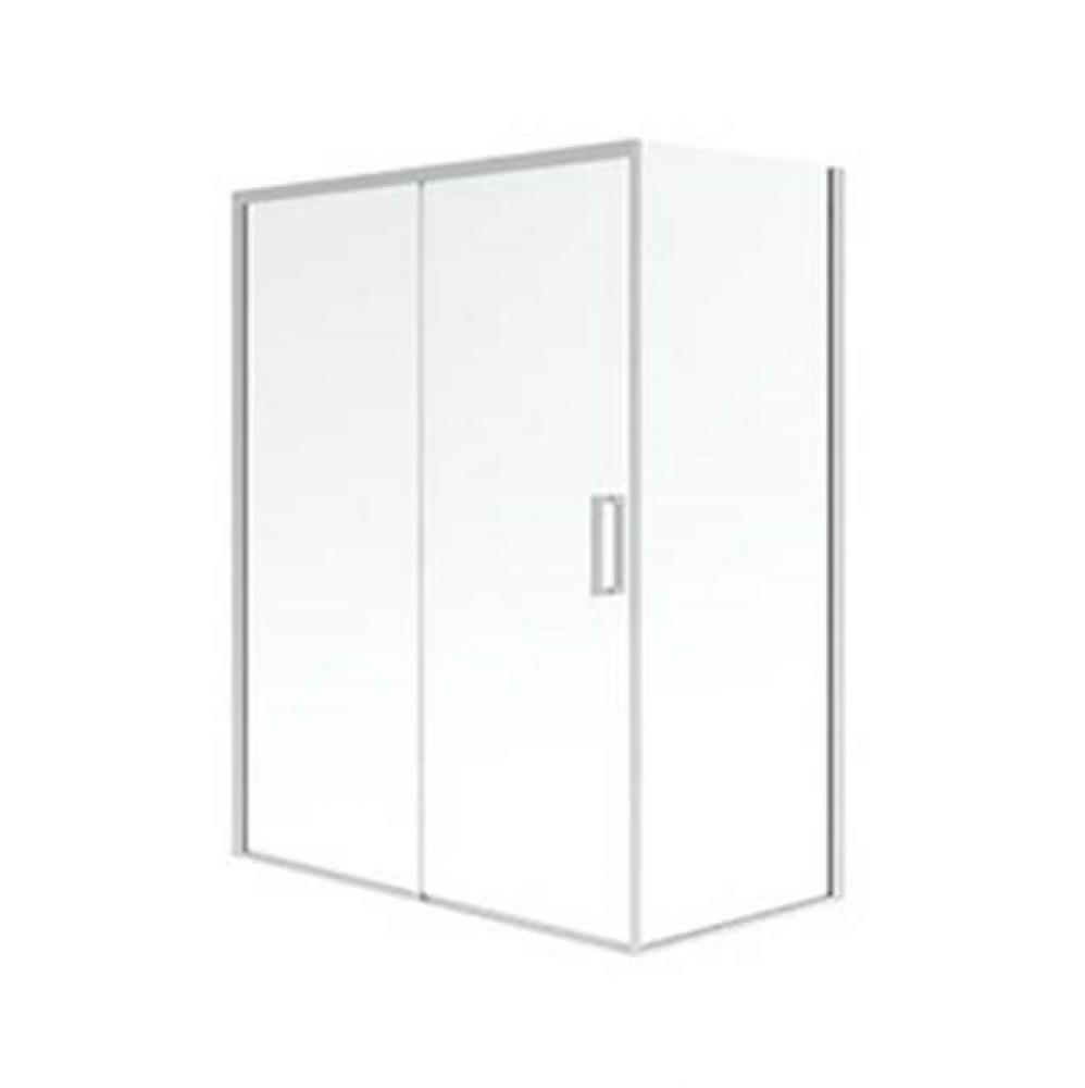 SELLA 3260 6mm sliding shower door, Chrome/Clear