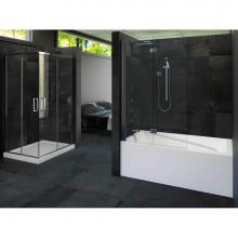 Neptune Rouge 10.24012.5500.10 - Oslo Bathtub 32X60 With Tiling Flange And Skirt, Left Drain, White