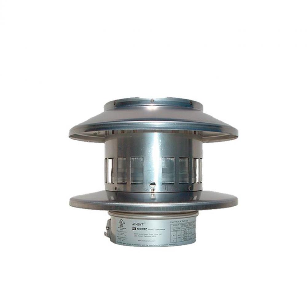 4 SS N-VENT RAIN CAP