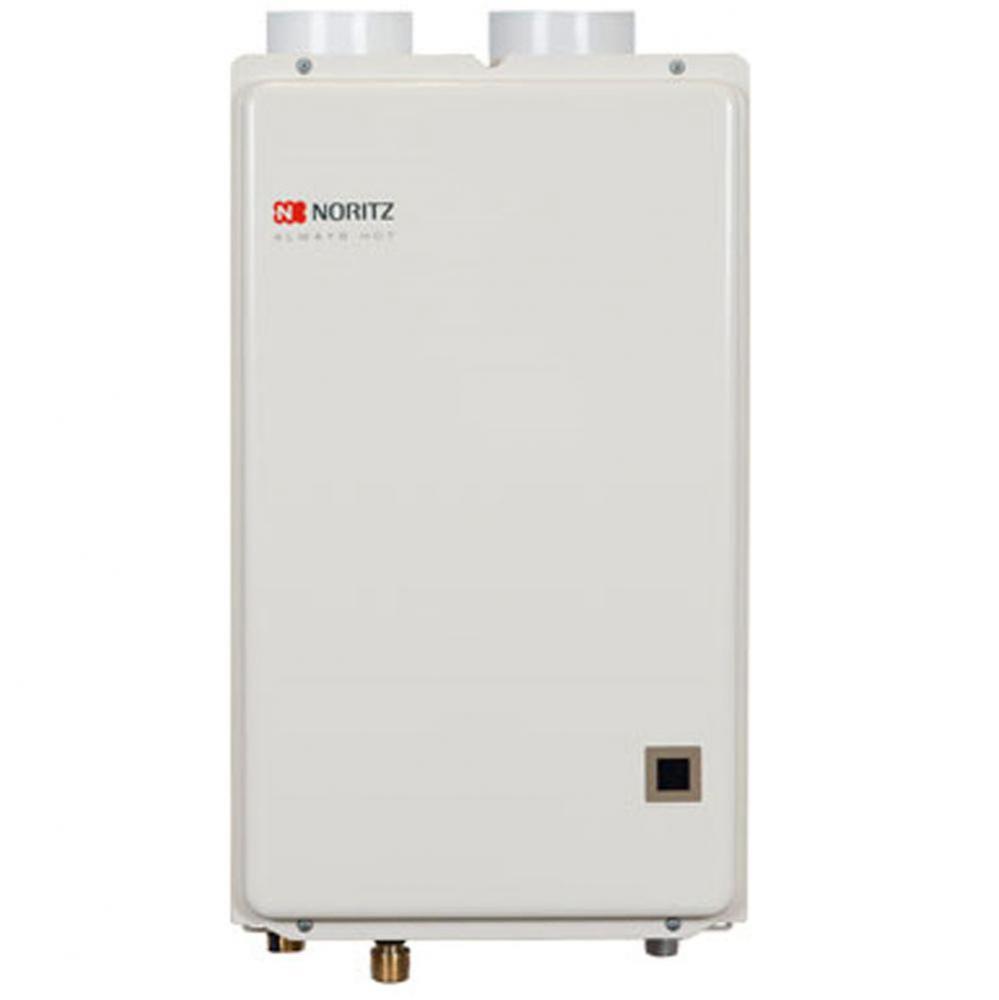 Noritz 6.6 GPM Liquid Propane High-Efficiency Indoor Tankless Water Heater 12-Year Warranty