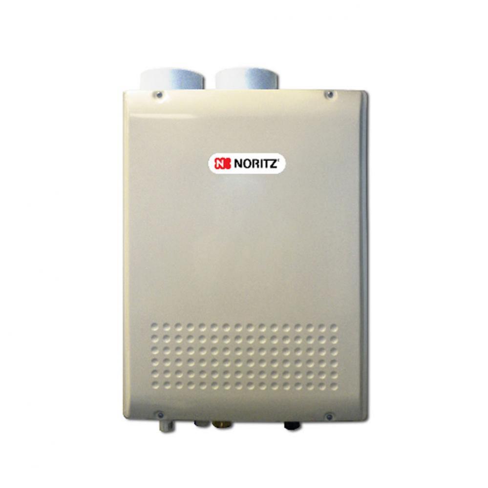 Noritz 9.8 GPM Natural Gas High-Efficiency Indoor Tankless Water Heater 12-Year Warranty