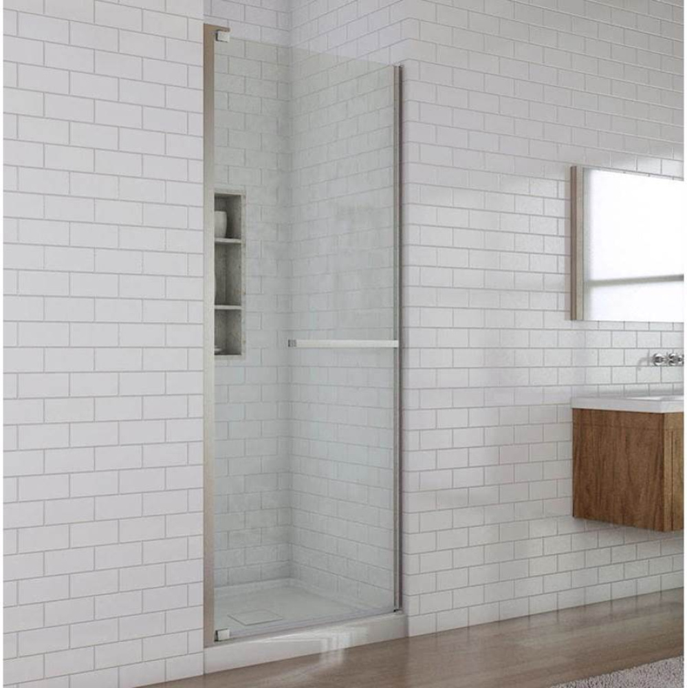 California 32, Hinged Alcove Shower Doors, Chrome