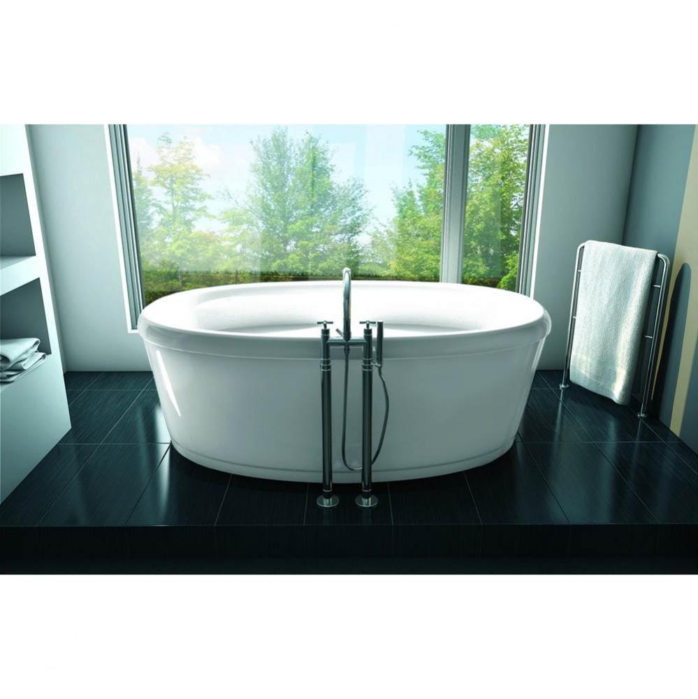 Legende Freestanding 71 x 41,5, Soaking Bathtub, Glossy White