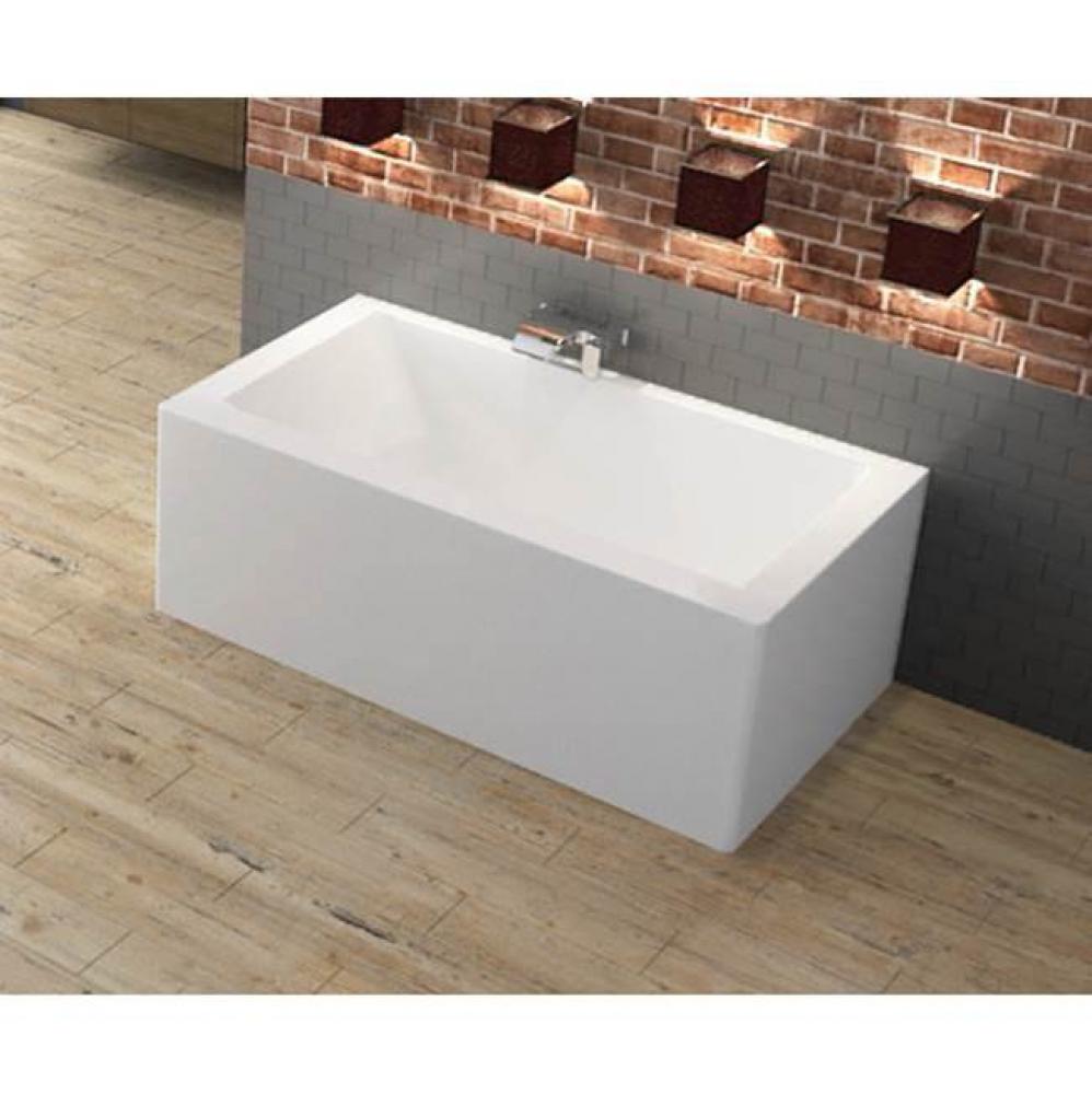 Loft 3 Sides 66 x 31, ComfortAir Bathtub, Glossy White