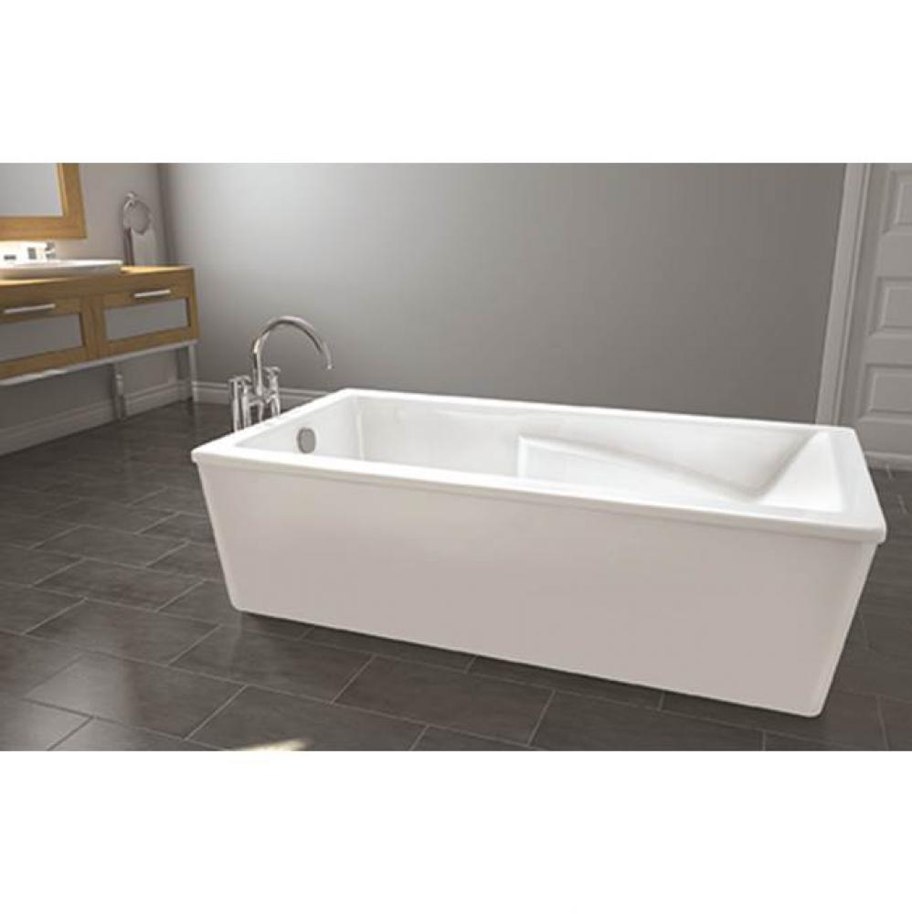Suite Alcove 60 x 31, ComfortAir Bathtub, Glossy White