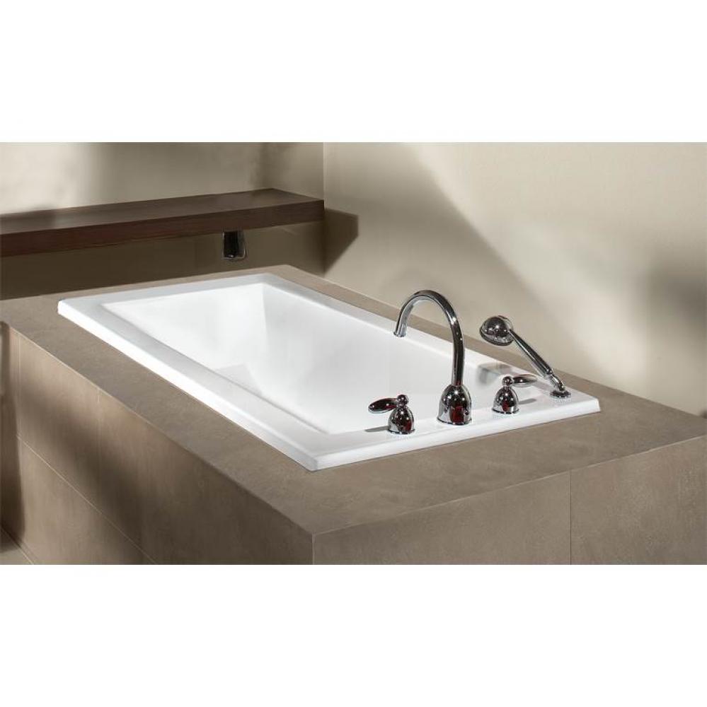 Unity Deck Mount 60 x 30, ComfortAir Bathtub, Glossy White