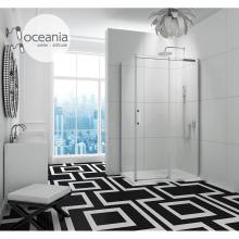 Oceania Baths EKO60R36 - Eko 60 x 36, Sliding  Shower Doors, Chrome