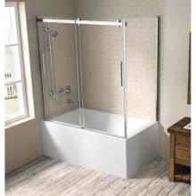 Oceania Baths HY60R31 - Hydria 60, Sliding Corner  Bathtub Door, Chrome