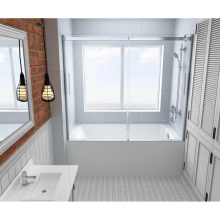 Oceania Baths HY66 - Hydria 66, Sliding Alcove Bathtub Door, Chrome