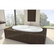 Oceania Baths LE42AM01 - Legend Deck Mount 71 x 41,5, AeroMassage Bathtub, Glossy White