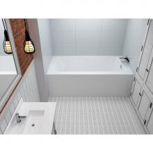 Oceania Baths LO6631RSFCA01 - Loft Alcove 66 x 31, ComfortAir Bathtub, Glossy White