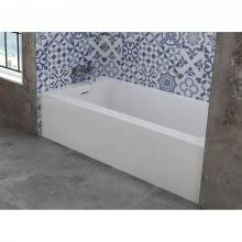 Oceania Baths PX60R01 - Plex 60 x 31 x 16 RH drain, white