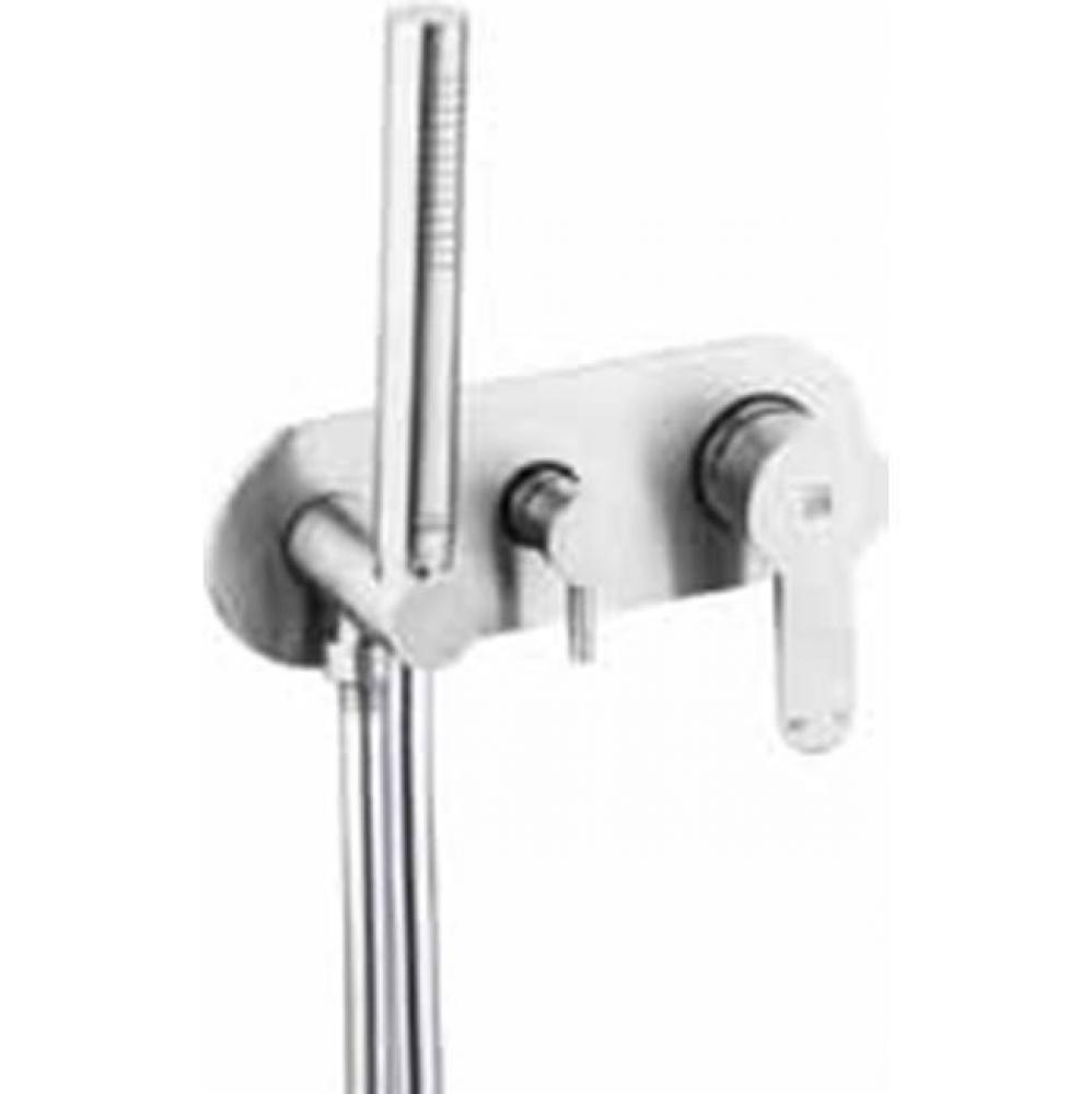 Concealed Hot & Cold Valve - ''Riviera'' Lever Handle with Diverter, Hand
