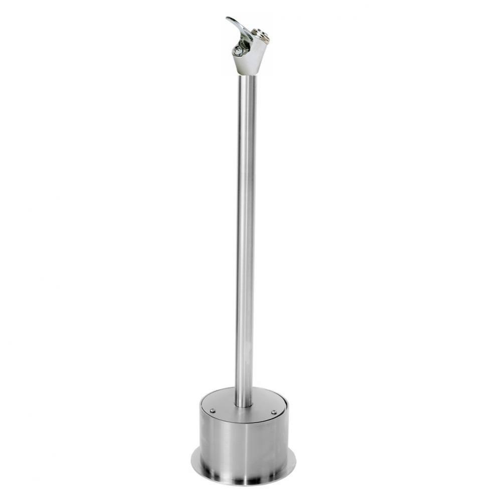 Free Standing Single Supply Push Button Drinking Fountain