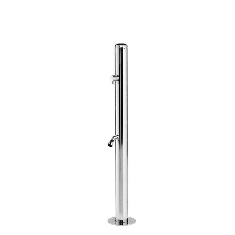 ''Spring'' Free Standing Single Supply Foot Shower