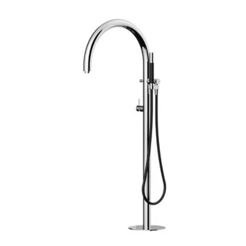 ''Origo'' Free Standing Hot & Cold Tub Filler - Hand Spray