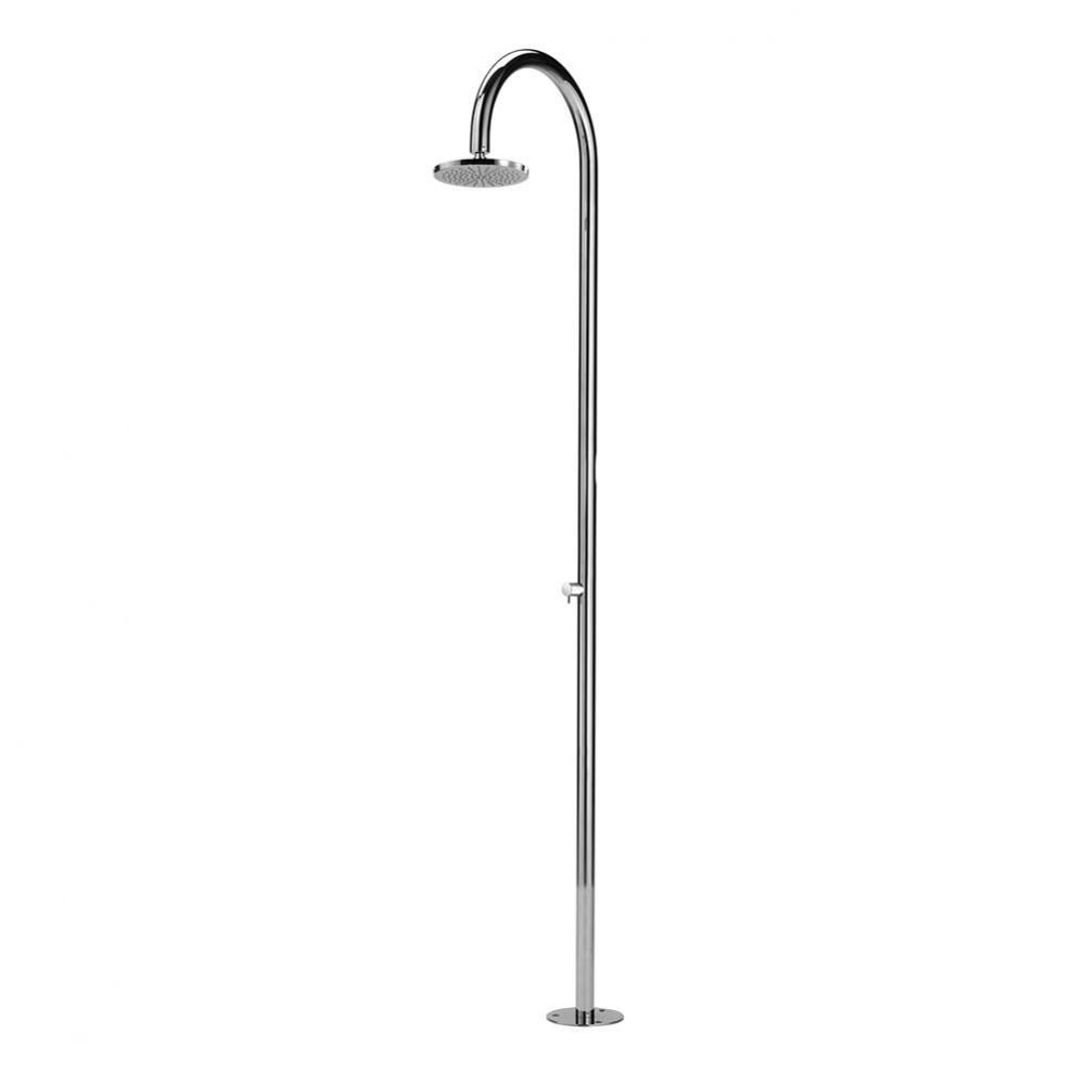 ''Origo'' Free Standing Single Supply Shower Unit - 8'' Shower Head